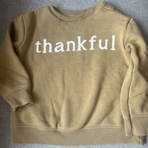 “Thankful” sweatshirt
